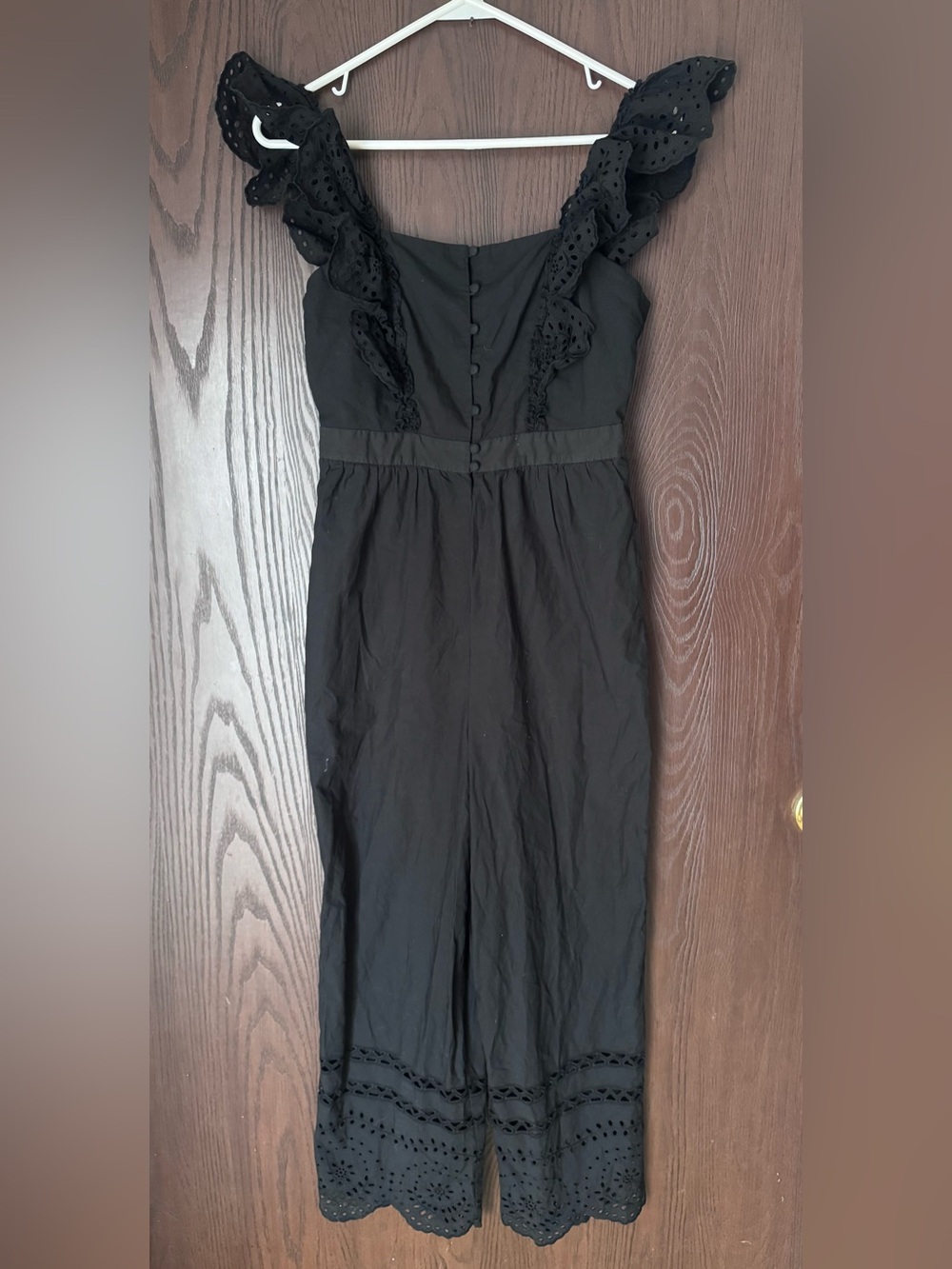 Madewell black jumpsuit size 0